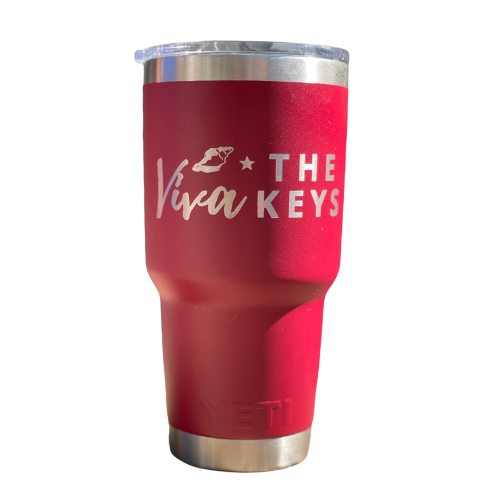 Yeti Rambler 30oz Tumbler Harvest Red